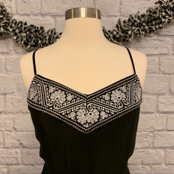 Three Pink Hearts Embroidered Lined Dress - Picture 2 of 11